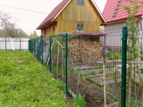 3D заборы 15 метров фото в Звёздном городке
